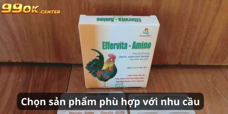 Chọn sản phẩm phù hợp nhất với từng nhu cầu nuôi