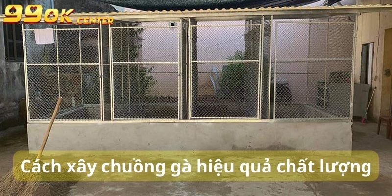 Một vài lưu ý giúp việc xây chuồng trở nên hiệu quả và chất lượng